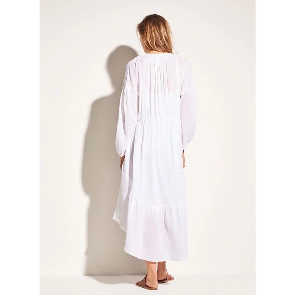 Vince Shirred Seamed Dress - Picture 3 of 9